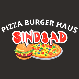 Pizza Burger Haus Sindbad logo.